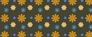 Preview wallpaper flowers, patterns, texture, daisies