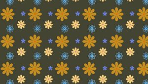 Preview wallpaper flowers, patterns, texture, daisies