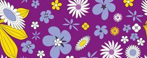 Preview wallpaper flowers, patterns, texture, summer