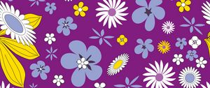 Preview wallpaper flowers, patterns, texture, summer