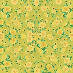 Preview wallpaper flowers, patterns, yellow, texture