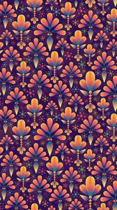 Preview wallpaper flowers, texture, art