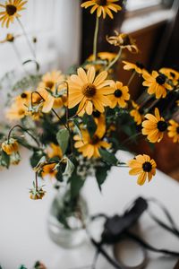 Preview wallpaper flowers, yellow, bouquet