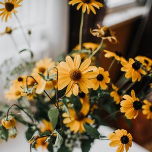 Preview wallpaper flowers, yellow, bouquet