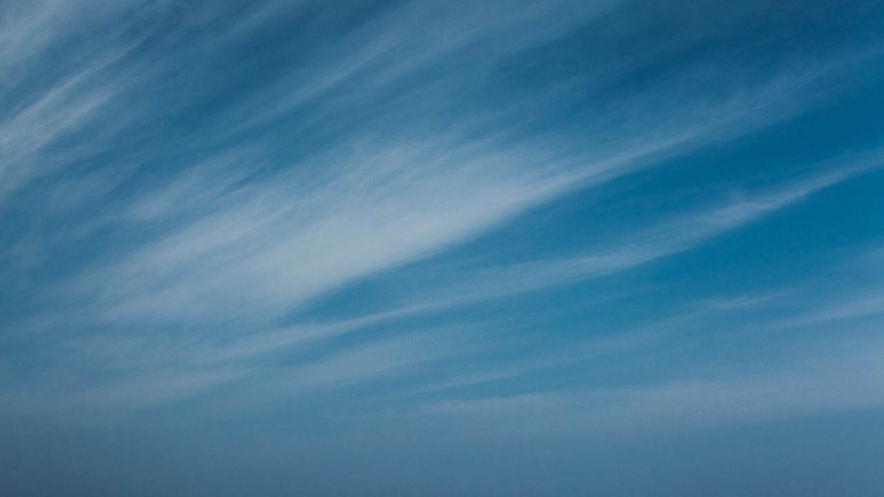 Wallpaper fog, water, sky