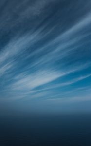 Preview wallpaper fog, water, sky