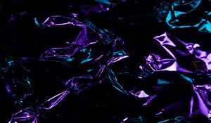 Preview wallpaper foil, glare, folds, abstraction, purple