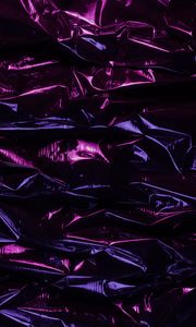 Preview wallpaper foil, purple, dark, texture, surface