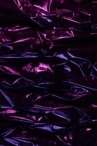 Preview wallpaper foil, purple, dark, texture, surface