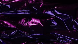 Preview wallpaper foil, purple, dark, texture, surface