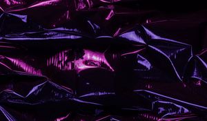 Preview wallpaper foil, purple, dark, texture, surface