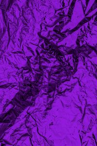 Preview wallpaper folds, foil, metallic, texture, purple