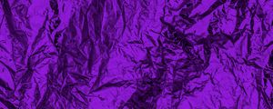 Preview wallpaper folds, foil, metallic, texture, purple