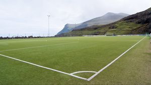 Preview wallpaper football field, football, lawn, marking, sports