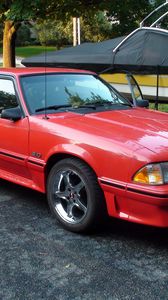 Preview wallpaper ford, 1993, foxbody, mustang
