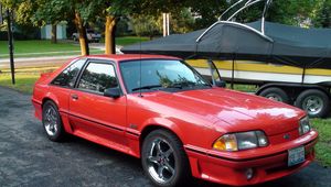 Preview wallpaper ford, 1993, foxbody, mustang