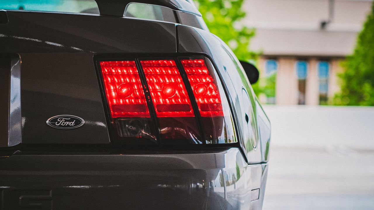 Wallpaper ford, car, headlights