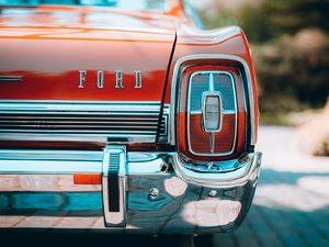 Preview wallpaper ford, car, retro, front view