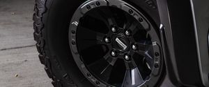 Preview wallpaper ford, car, wheel, close