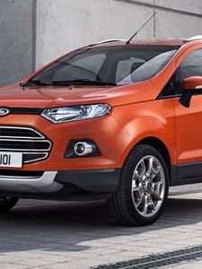 Preview wallpaper ford ecosport, ford, auto, red