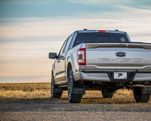 Preview wallpaper ford f150, ford, car, suv, back view