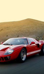Preview wallpaper ford, gt40, mki, superformance, 2007, red, sports car