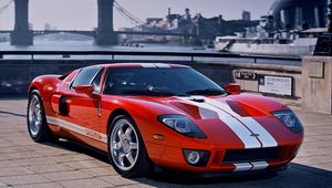 Preview wallpaper ford gt 3, 2015 ford gt, ford, red