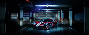 Preview wallpaper ford gt, ford, sports car, tuning