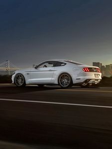 Preview wallpaper ford, mustang, 2015, vossen, muscle  car