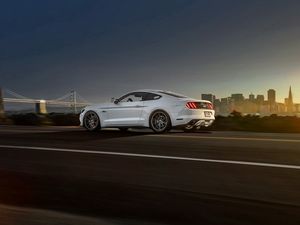 Preview wallpaper ford, mustang, 2015, vossen, muscle  car