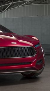 Preview wallpaper ford mustang 2015, ford, 2015, red, front view