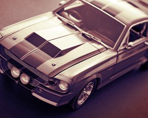 Preview wallpaper ford, mustang, auto, motion