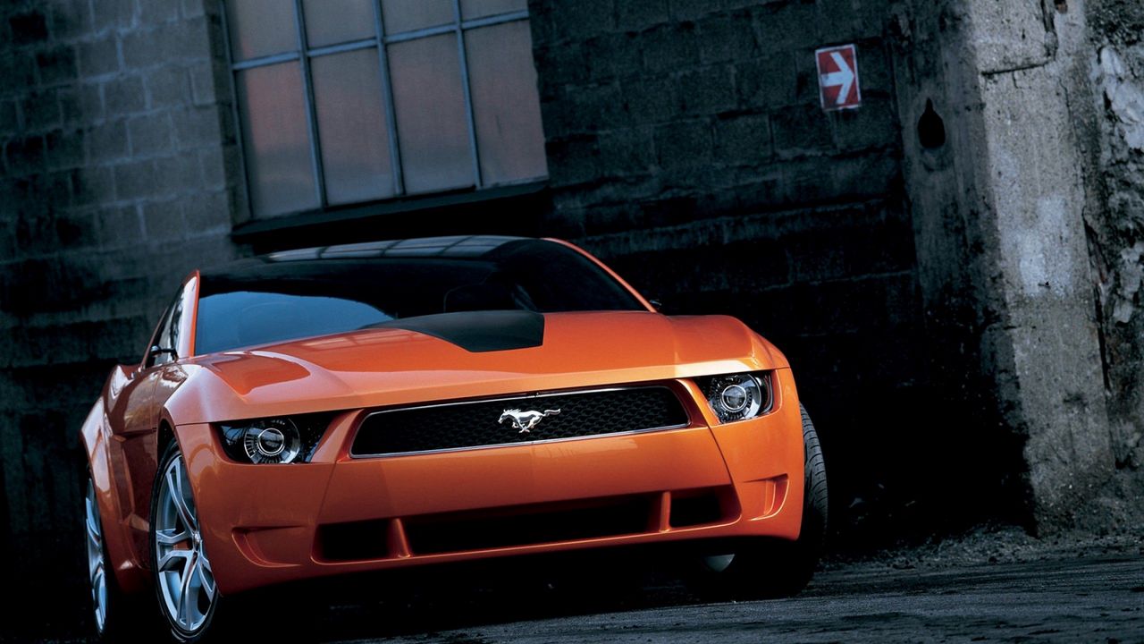 Wallpaper ford, mustang, auto, front