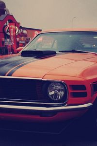 Preview wallpaper ford mustang, boss 302, auto, red