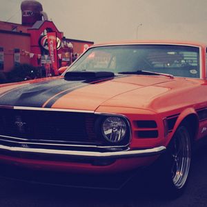 Preview wallpaper ford mustang, boss 302, auto, red