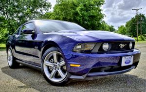 Preview wallpaper ford mustang, car, hdr