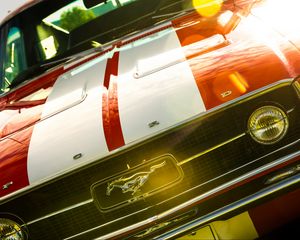Preview wallpaper ford mustang, fastback, 1967, bumper