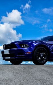 Preview wallpaper ford mustang, ford, side view