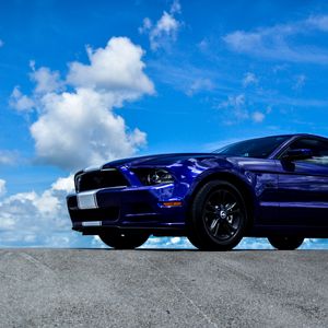 Preview wallpaper ford mustang, ford, side view