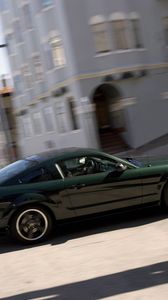 Preview wallpaper ford, mustang, green