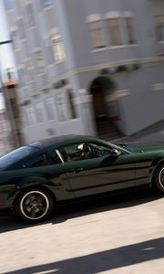 Preview wallpaper ford, mustang, green