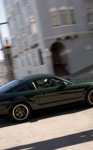 Preview wallpaper ford, mustang, green