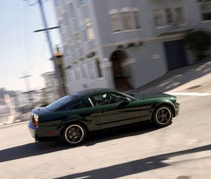 Preview wallpaper ford, mustang, green