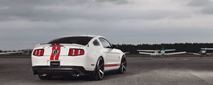 Preview wallpaper ford mustang, gt500, shelby, muscle car, ford