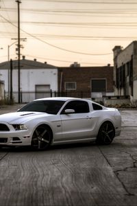 Preview wallpaper ford, mustang, gt, side view