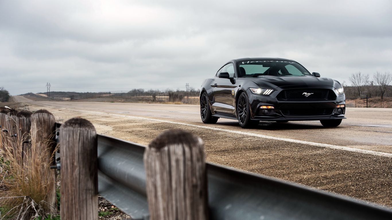 Download wallpaper 1366x768 ford, mustang, gt, hpe700, hennessey tablet,  laptop hd background