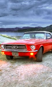 Preview wallpaper ford, mustang, hdr