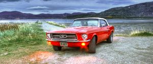 Preview wallpaper ford, mustang, hdr