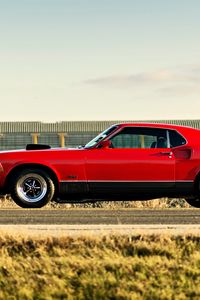 Preview wallpaper ford mustang, mach 1, muscle car