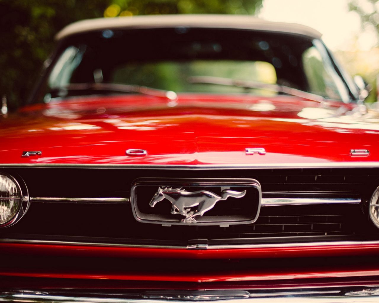 Download wallpaper 1280x1024 ford mustang, redder, auto standard 5:4 hd ...